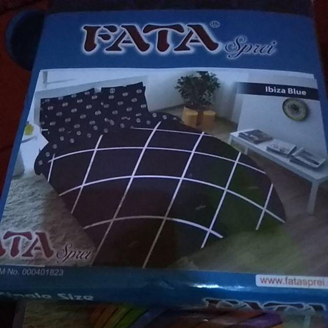 Fata - Sprei Motif Ibiza Blue Ukuran 120x200
