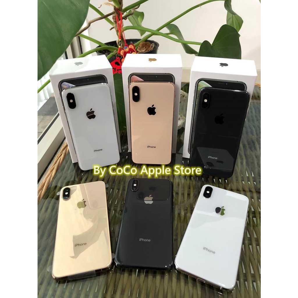 iPhone Xs 256GB All Sim Silent Fullset Original Second Like New Mulus100% 3utools All Green (Garansi 1 Tahun)