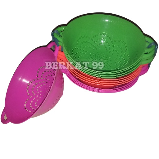 WAKUL / BAKUL / BESEK / CETING NASI BESAR PLASTIK WARNA 24 CM
