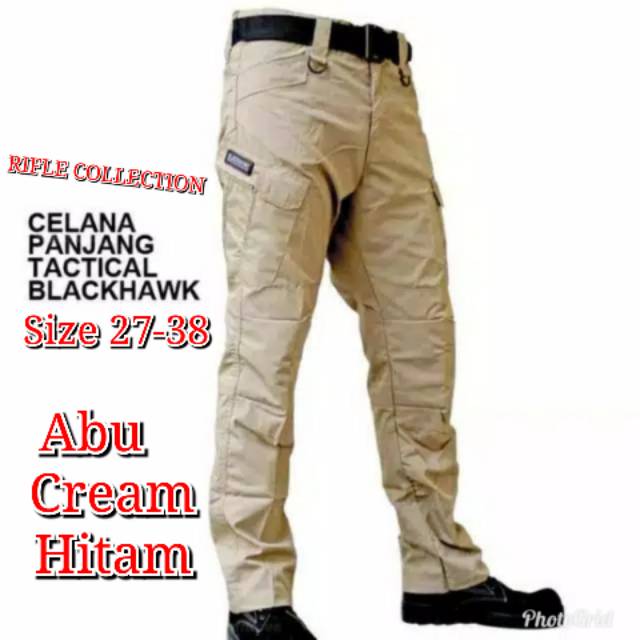 CELANA CARGO PANJANG PDL PRIA DC KARGO GUNUNG HITAM MOCA ABU ARMY 27-38