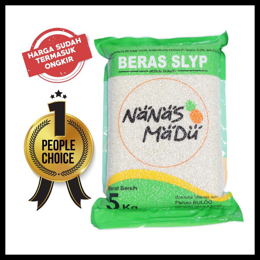 

THE BEST SELLER BERAS NANASMADU 5 KG ( HARGA HET + ONGKIR )