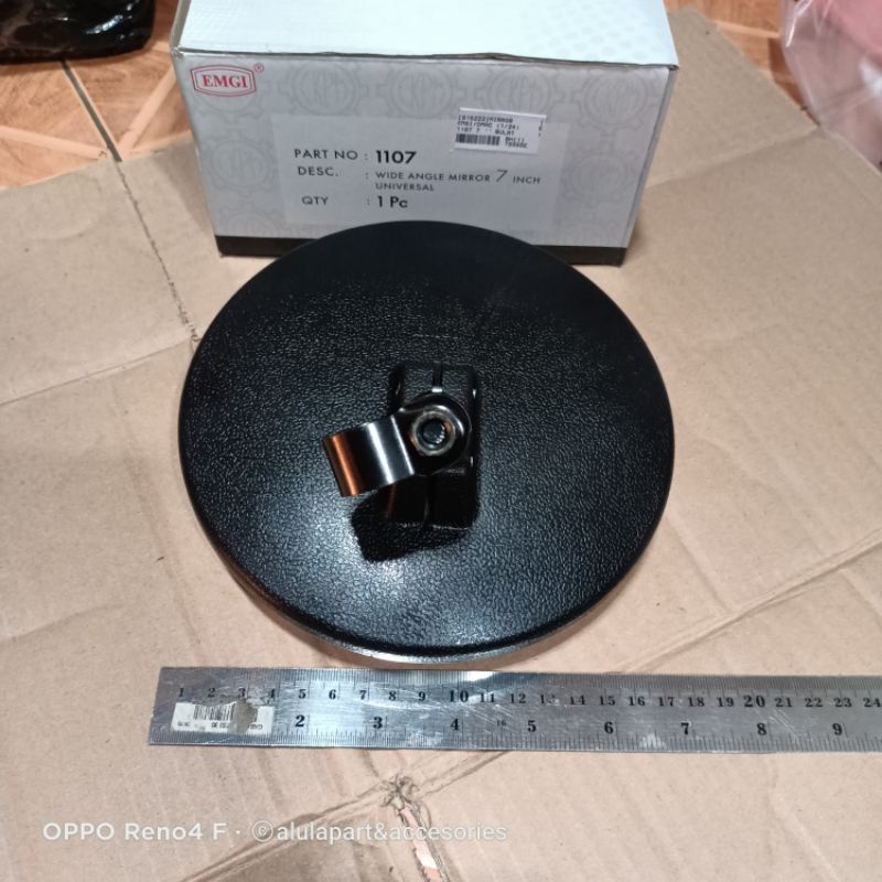 Terbaru Spion Bulat Cembung 7Inchi / Diameter 17,5Cm Merk Emgi Tambahan Mobil Truk Bus Lohan Fuso