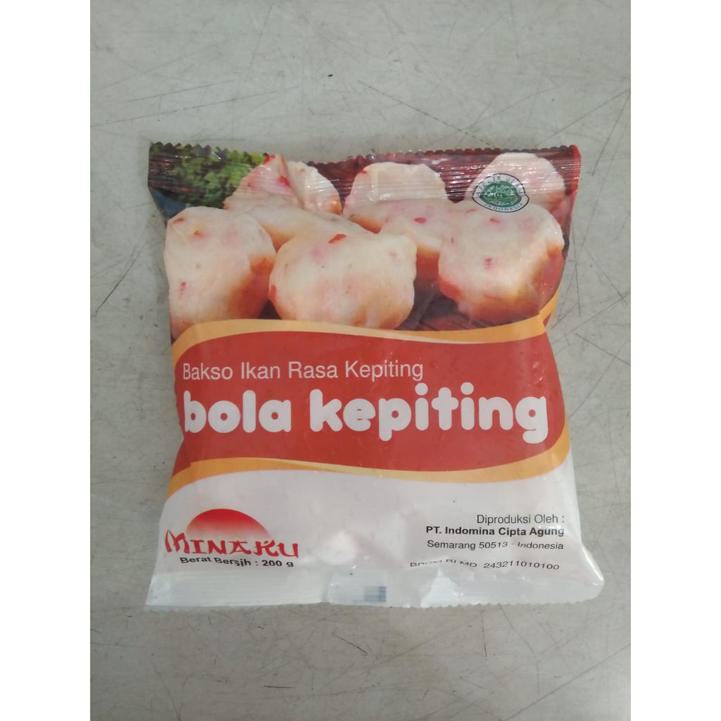 

MINAKU BOLA KEPITING 200GR