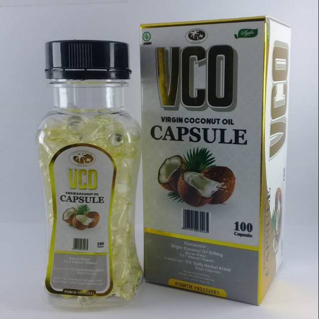 

VCO capsule virgin coconut oil syifa herbal isi 100