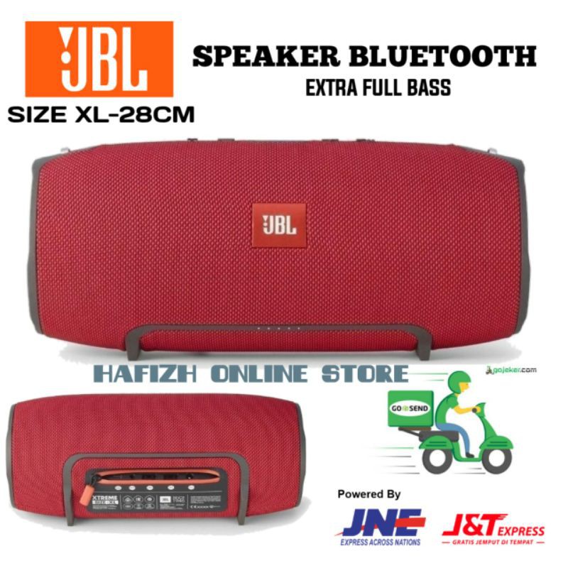 SPEAKER AKTIF BLUETOOTH JBL XTREME JUMBO SIZE XL-28CM EXTRA POWER FULL BASS