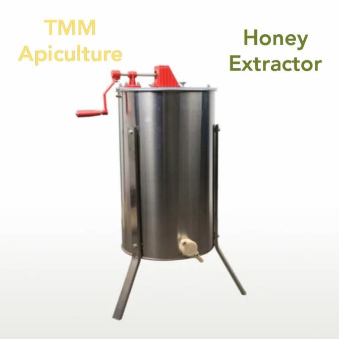 Mesin peras madu Honey extractor hand 3 Frames Stainless steel termurah