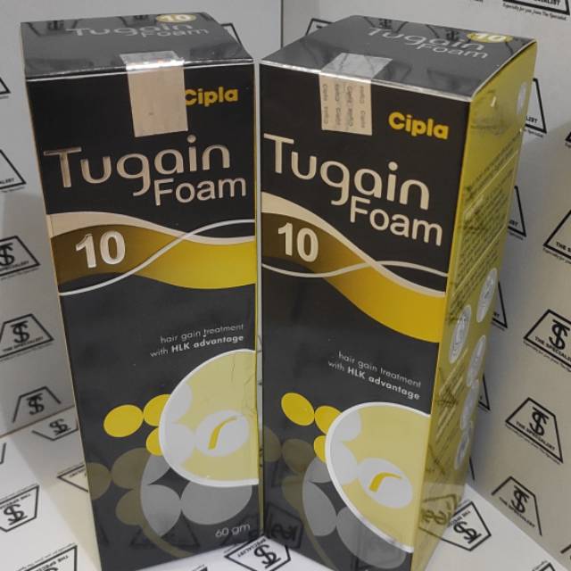 Tugain Foam Minoxidil 10% Foam by The Specialist diatas Kirkland Rogaine