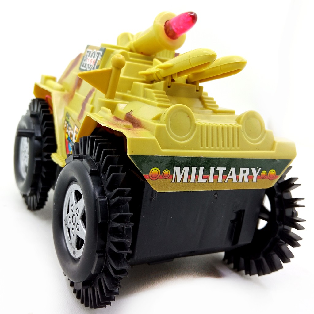 Mobil Tank Militer Jungkir Balik Mainan Anak Mobilan Tumbling Tank