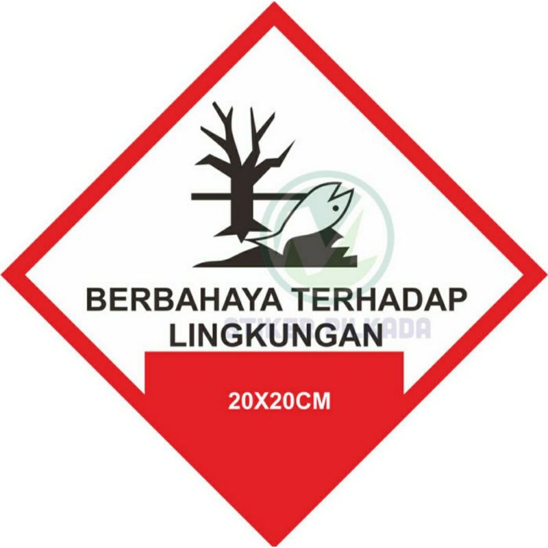 

STIKER VINYL BERBAHAYA BAGI LINGKUNGAN