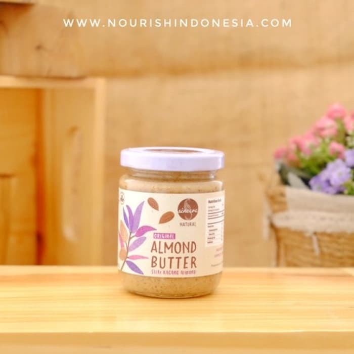 

Sincere- Almond Butter Original (Selai Kacang Almond) 225gr