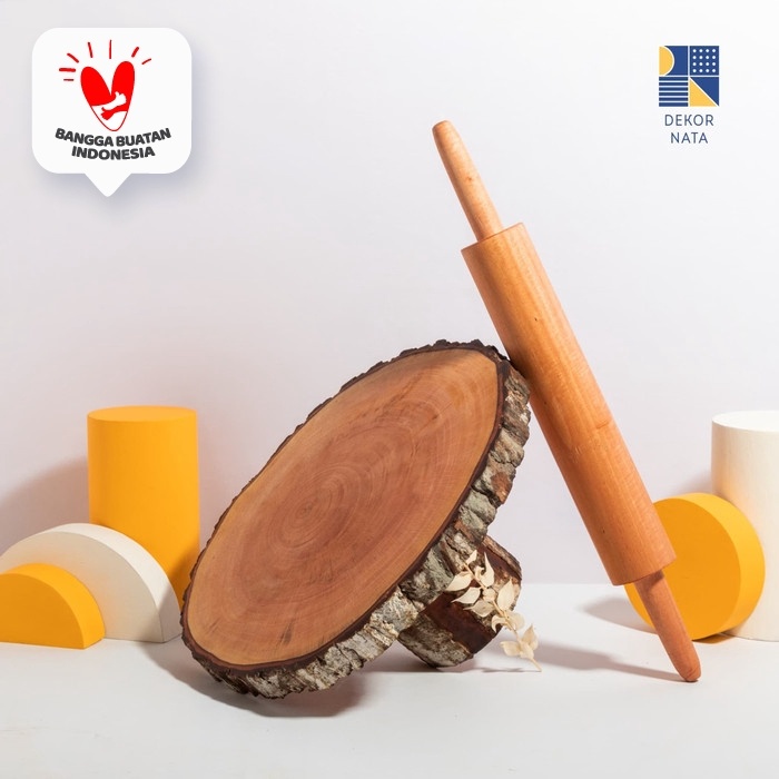 

KUE-PENGHIAS-ALAT- BAKER'S FAVORITE / WOODEN CAKE STAND + ROLLING PIN -ALAT-PENGHIAS-KUE.