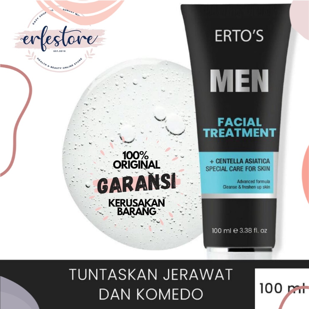 Ertos Facial Treatment Men