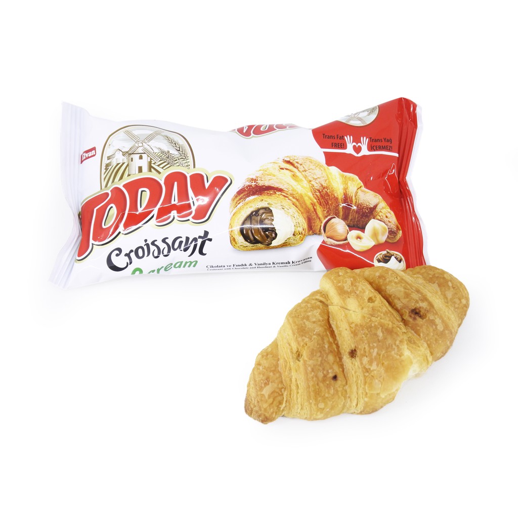 Elvan Today Croissant Pack Isi 6 Roti Turki Original