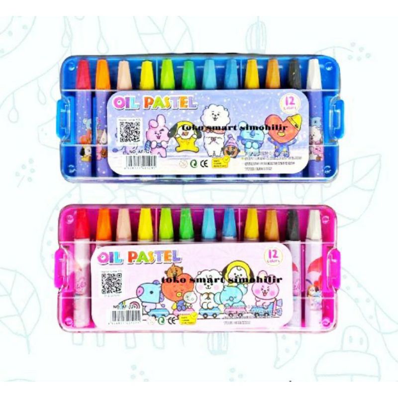 

crayon bt21/crayon oil pastel bt21