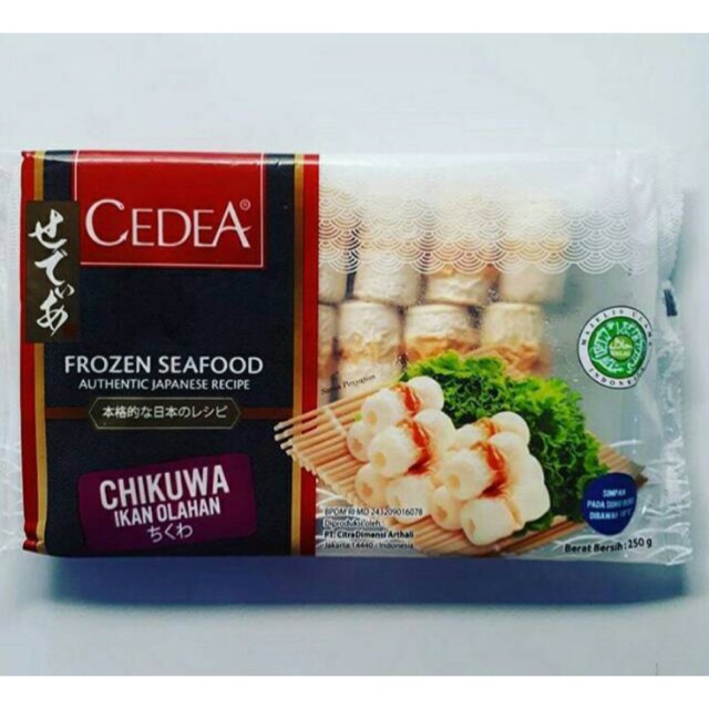 

Cedea chikuwa tray 250gr