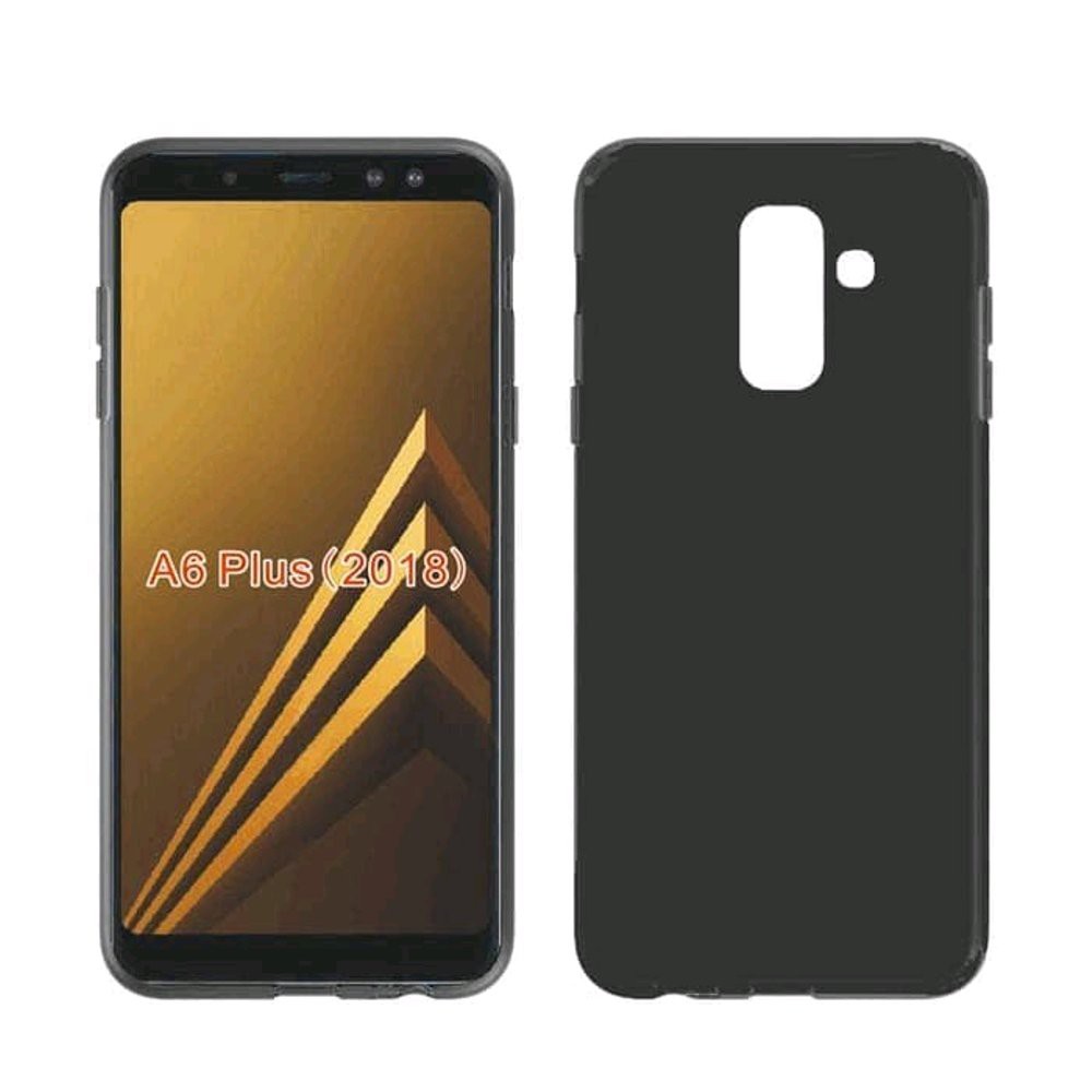 Case Samsung A6 Plus 2018 Softcase Baby Skin A6 Plus Casing Cover Samsung A6 Plus 2018 - Hitam