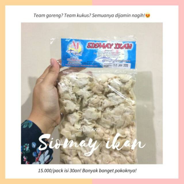 SIOMAY IKAN AJ TERMURAH ISI 25 PCS