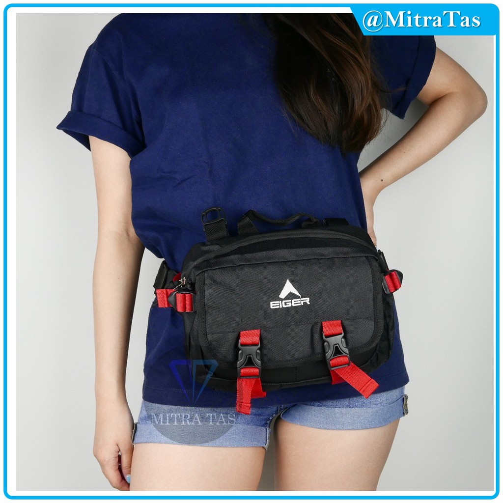 Waist Bag Mitrax Cuatro! Tas Pinggang Pria dengan Bahan Kuat dan Tebal!