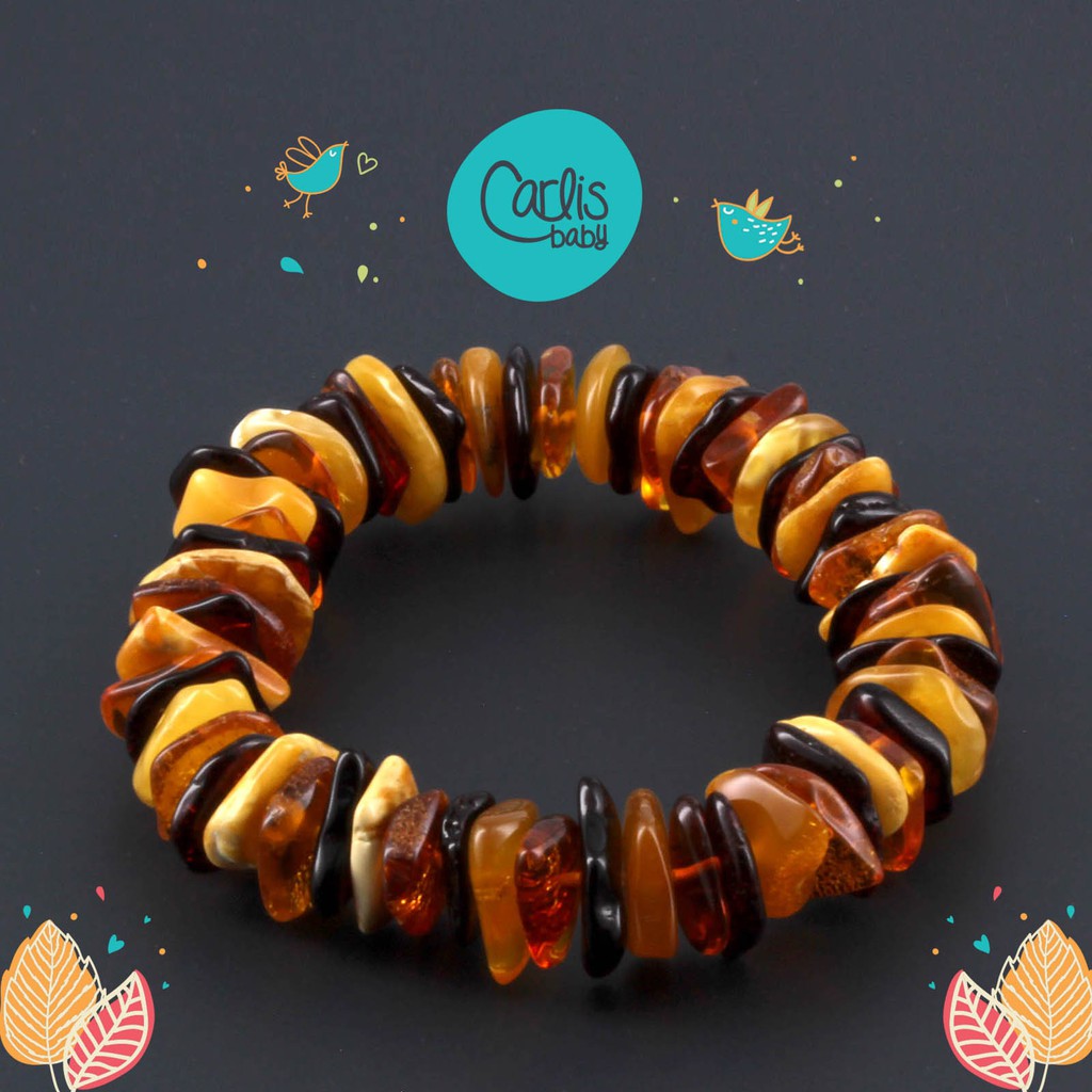 CCE72 Gelang Baltic Amber Dewasa By CARLIS BABY