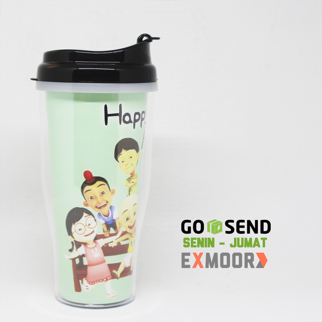 Exmoor Tumbler Upin Ipin untuk Kado Ulang Tahun Anak