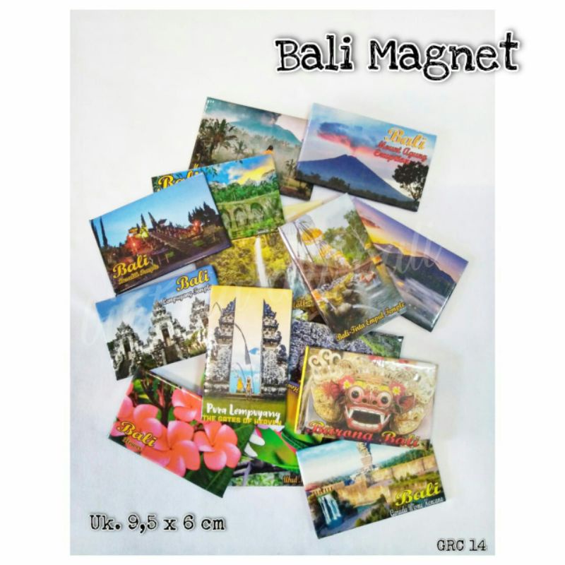 magnet kulkas magnet bali murah souvenir bali murah tempelan kulkas oleh oleh bali