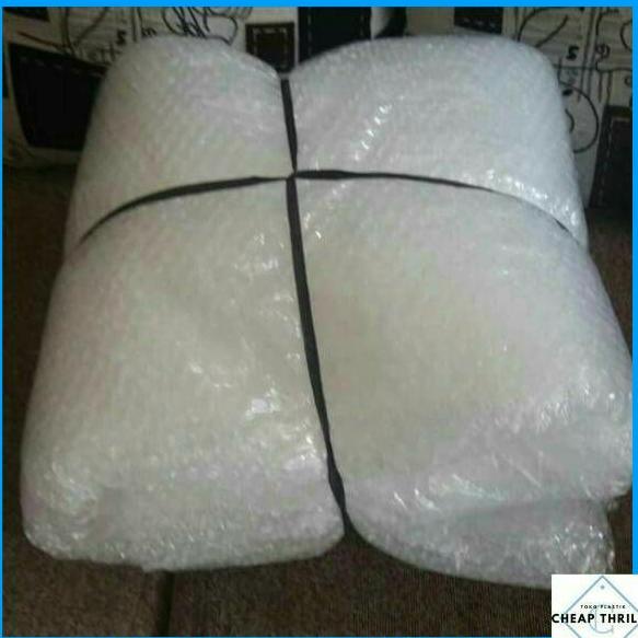 

[(BAYAR DITEMPAT) MURAHHH!!!! PRODUK BAGUS BUBBLE WRAP 5m x 125cm MULIA PACK BUBLE PUTIH ORIGINAL ORI TERMURAH HITAM