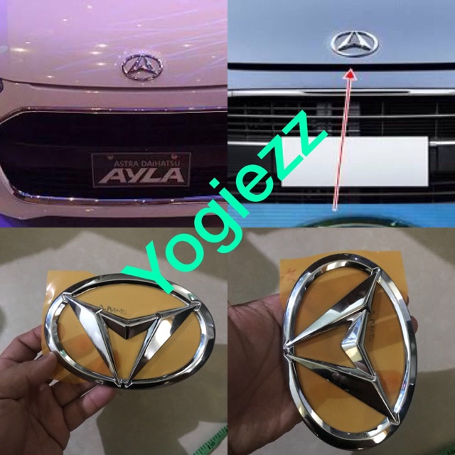 Emblem Daihatsu Ayla Sigra Calya Agya Logo Ayla Logo 