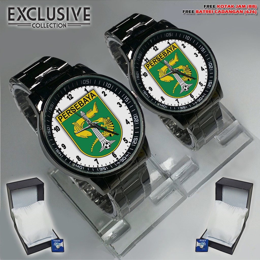 Jam Tangan  PERSEBAYA MOTIF 2 Bagus