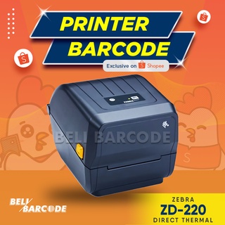 ZEBRA ZD 220 PRINTER BARCODE LABEL DIRECT THERMAL TRANSFER 203 DPI USB