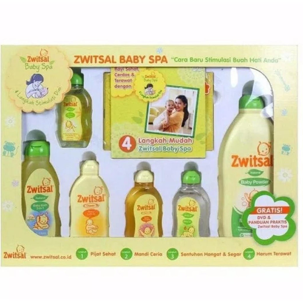 Zwitsal Baby Spa Gift Box - Kado Bayi Lahiran Zwitsal