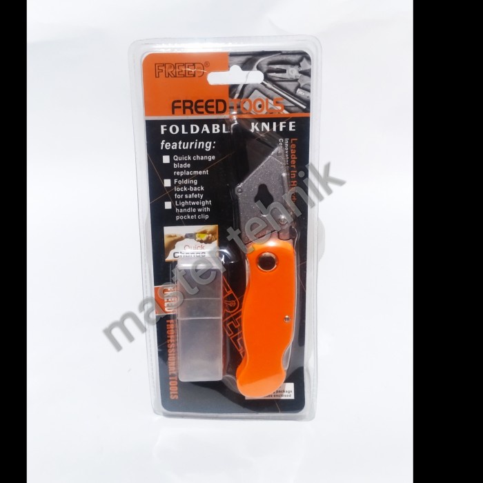 

Nikmati Freed Pisau Cutter Lipat Pisau Akrilic Foldable Knife Bergaransi