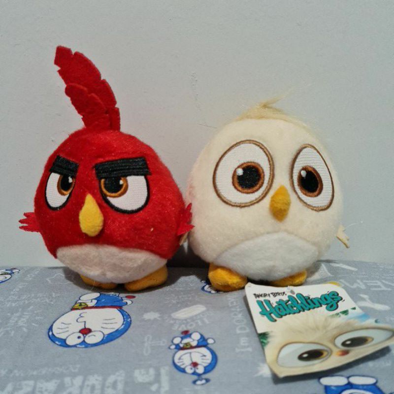 Sepasang Boneka Angry Birds Hatchlings original