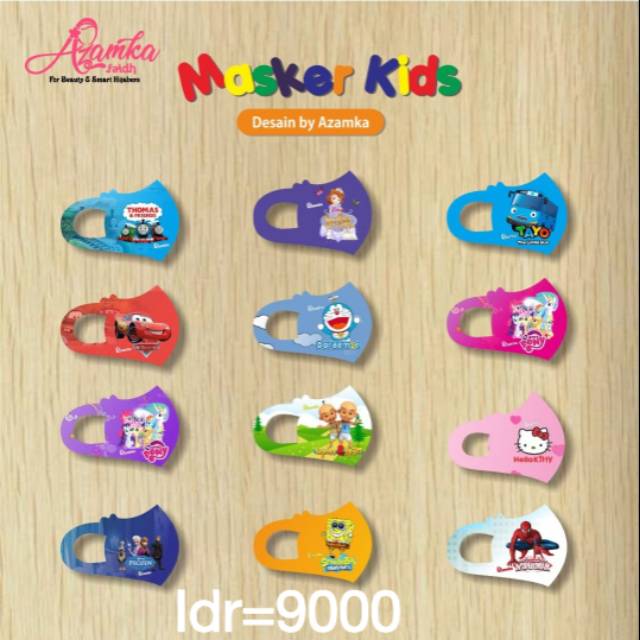 MASKER KIDS SCUBA AZAMKA