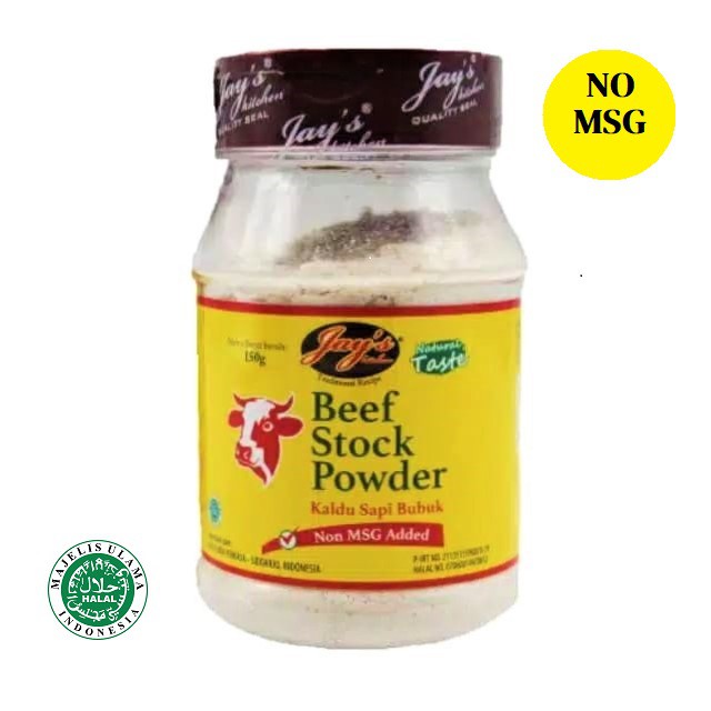 

JAYS KALDU SAPI BUBUK NON MSG / BEEF STOCK POWDER 150gr