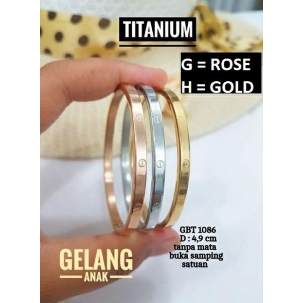 Gelang CTR Titanium Anak (1pcs)