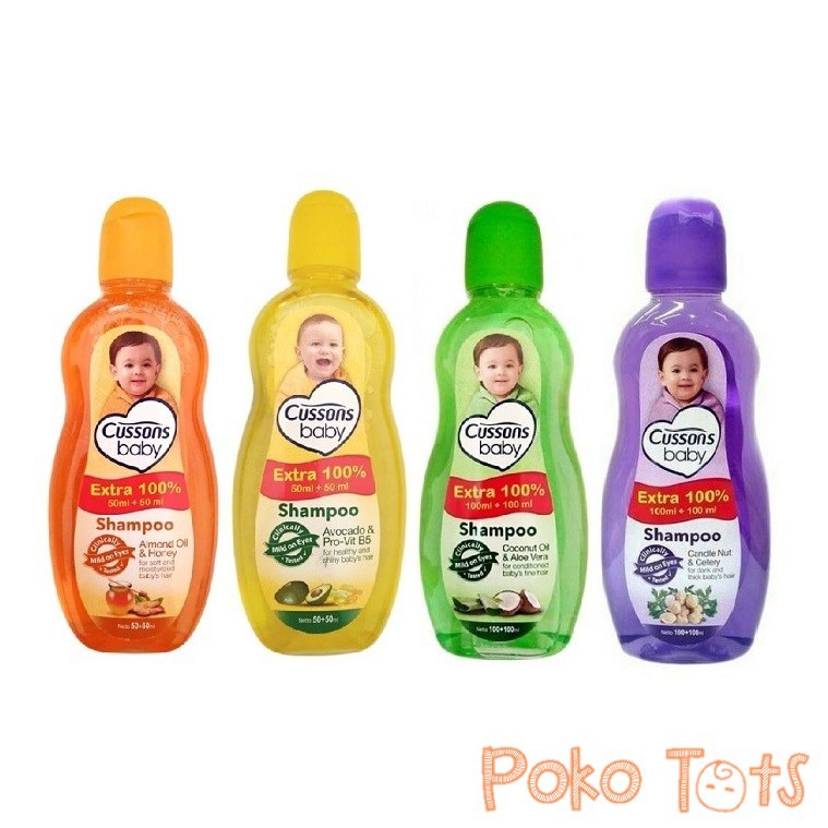 BONUS ISI Cussons Baby Shampoo 100ml EXTRA 100ml Shampo Bayi