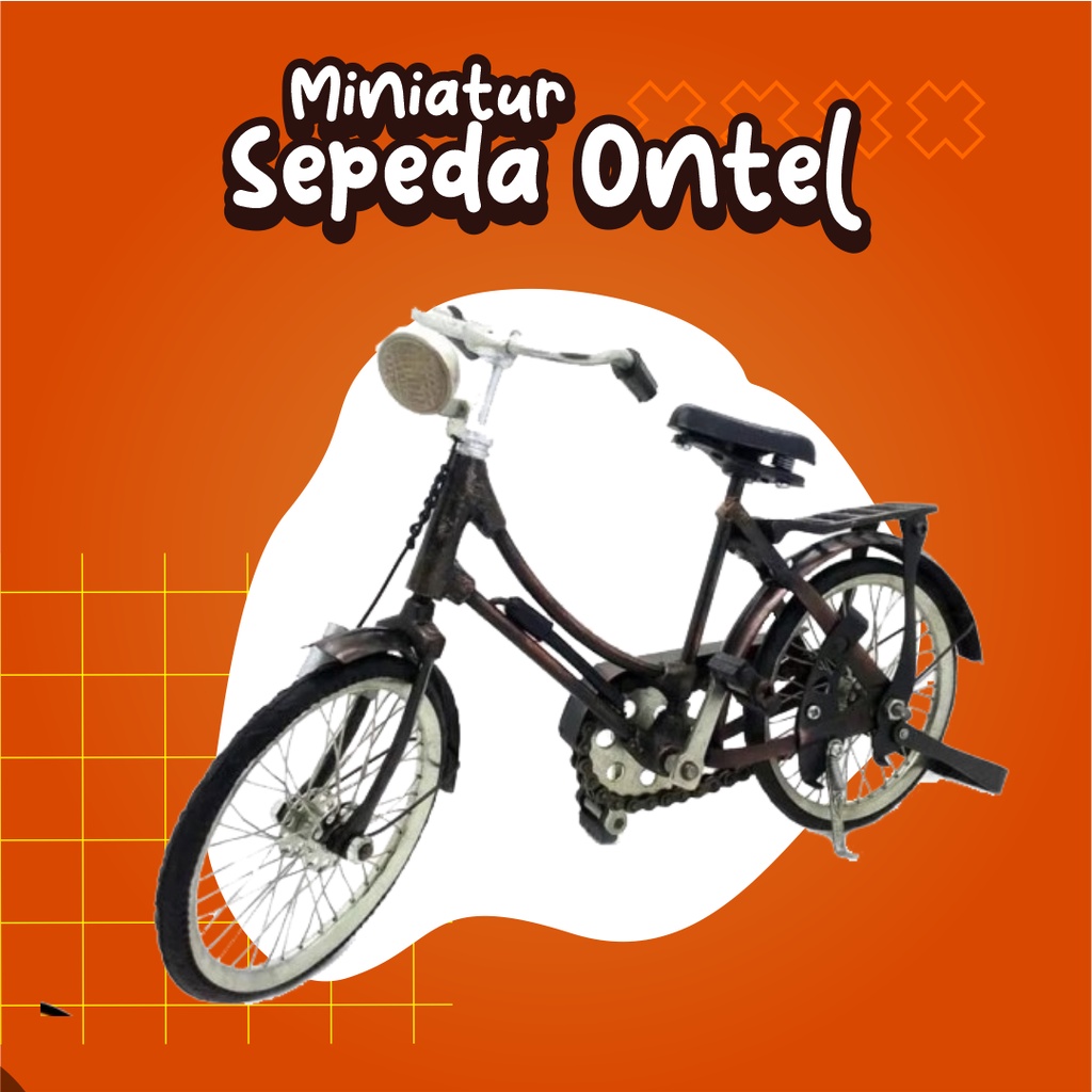 Miniatur Sepeda Ontel