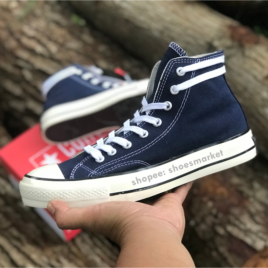 SEPATU CONVERSE 70S HIGH NAVY ALL STAR CHUCK TAYLOR OBRAL MURAH