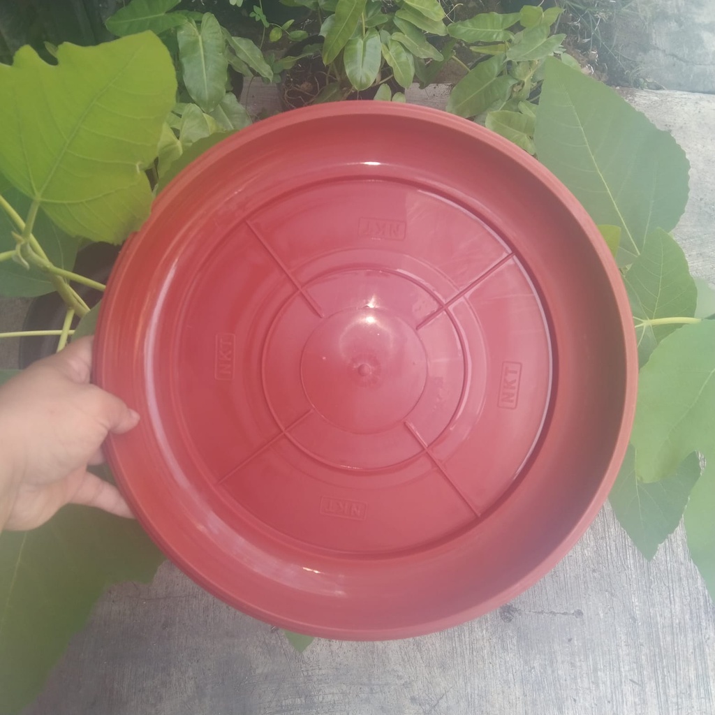 Tatakan alas pot NKT 30 bata untuk pot 30 cm tatakan warna