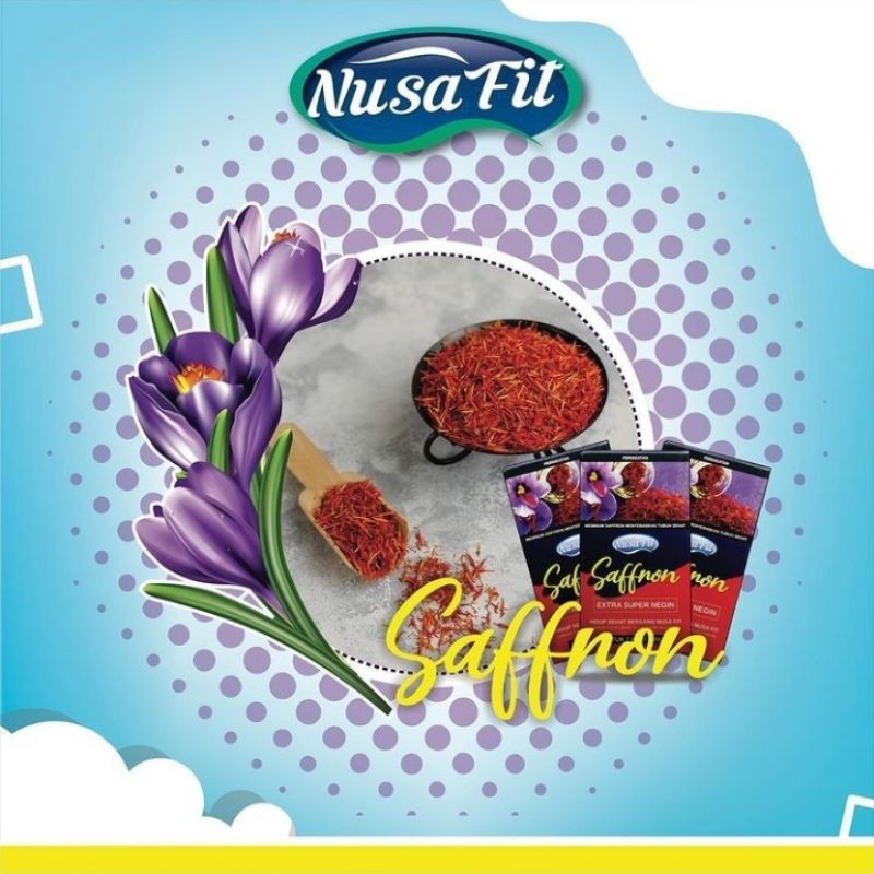 

[TERLARIS] Nusa Fit Saffron Extra Negin 100% Original Untuk Kesehatan Kashmir Iran