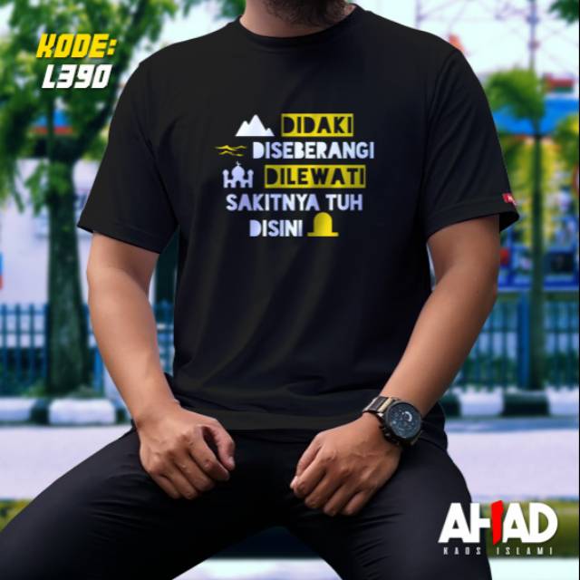 Kaos dakwah Islami Sakitnya Thu di Kuburan