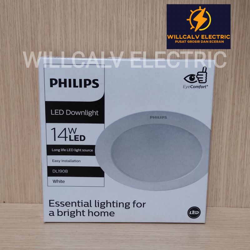 PHILIPS ERIDANI 14W 14 WATT DL190B / LAMPU DOWNLIGHT PHILIPS ERIDANI DL190B 14W 14 WATT