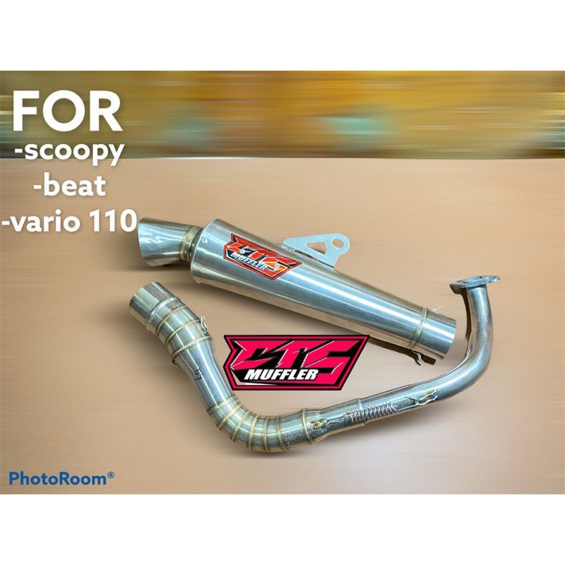KNALPOT CTS MUFFLER PNP BEAT SCOPY VARIO PCX MIO NMAX AEROK