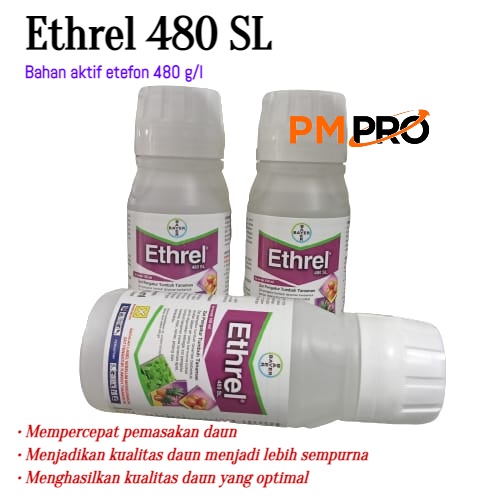 ETHREL 480SL 100ml zpt Pematang Buah Semprot Karbit Cair Pemasak Pisang Mangga Alpukat dan Cabe