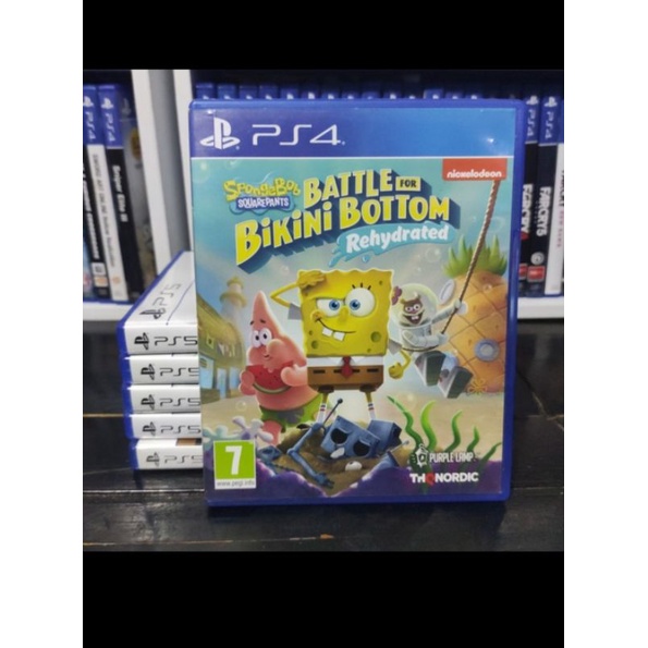 BD PS4 Spongebob Battle for Bikini Bottom Rehydrated Second