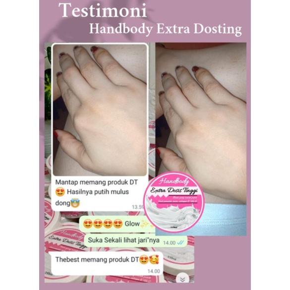 Hb extra dosting untuk kulit susah putih