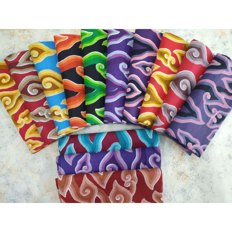 Batik Mega Mendung Batik Print Mega Mendung Khas Cirebon
