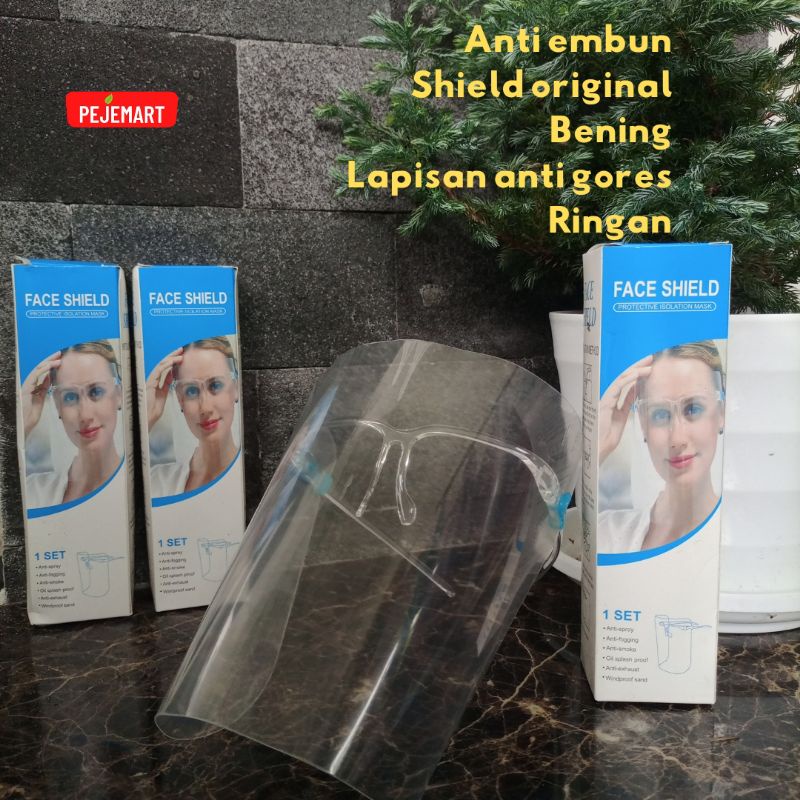 FACE SHIELD KACAMATA / FACE SHIELD ARTIS / FACE SHIELD