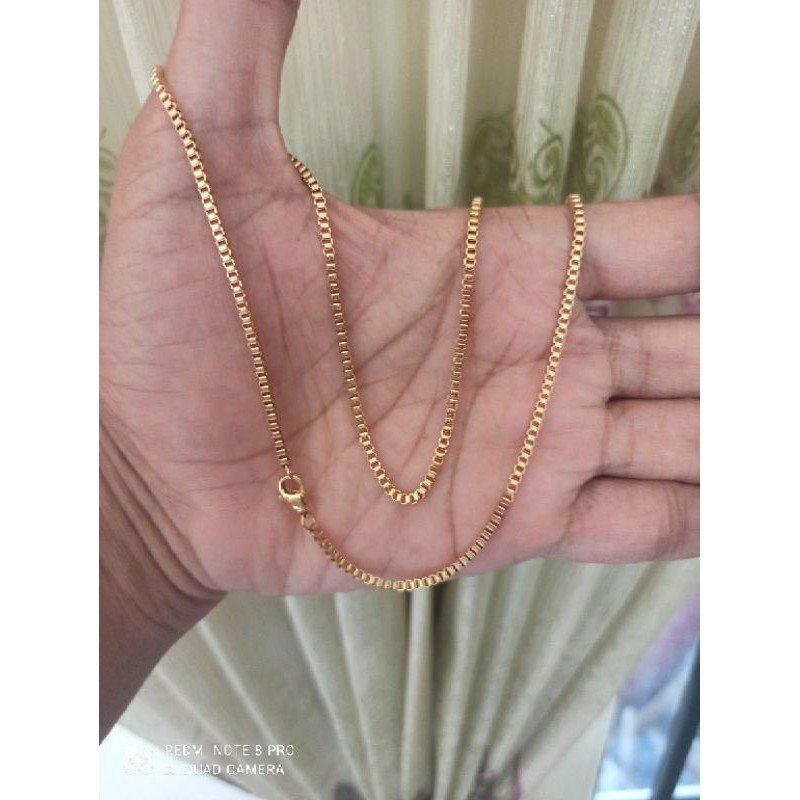 KALUNG TITANIUM MILANO ITALI BIASA KALUNG PRIA-WANITA