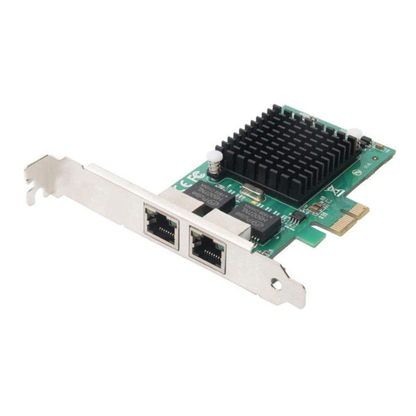 LAN Card 2 Port Intel PCIE Gigabit Lan Ethernet